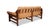 The Ojai sofa features a solid walnut base and a single tufted leather cushion with leather straps. The Lawson-Fenning...