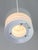 Scandinavian Duett Acrylic Glass and Metal Pendant Lamp from Landskrona Sweden, 1990s For Sale - Image 10 of 18