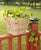 Artifacts Rattan Square Tapered Planter with Black Plastic Insert, Natural, 11.5" For Sale - Image 9 of 10