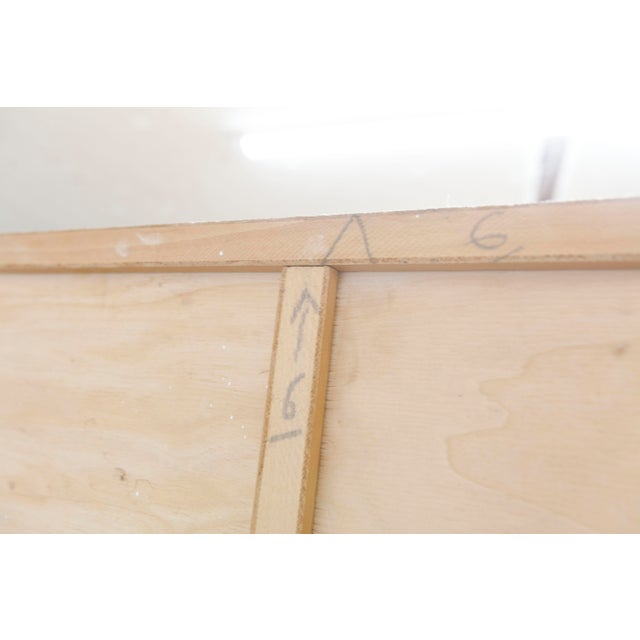 Scandinavian Wardrobe in Light Varnished Wood, 1960s For Sale - Image 3 of 18