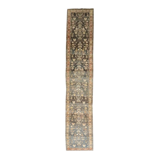 Antique Malayer Runner - 2'10" x 16'5" For Sale