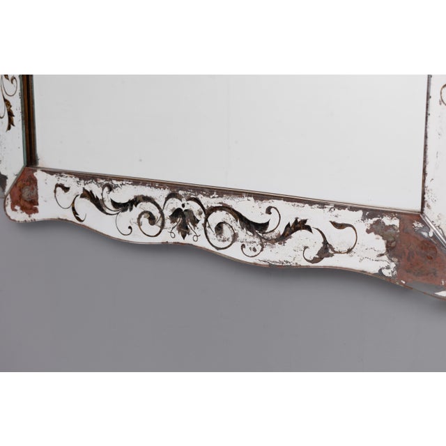 Venetian Wall Mirror, 1930 For Sale - Image 4 of 6