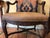 Wood A Pair of French Hand Carved Walnut Arm Chairs For Sale - Image 7 of 12