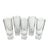 Elevate your drinking experience with the Carlo Moretti Bullet Highball Glasses, a stunning set of five that combines...