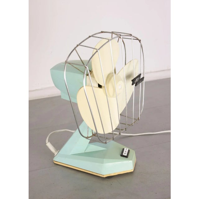 Small Mid-Century Italian Fans, Set of 2 For Sale - Image 9 of 18