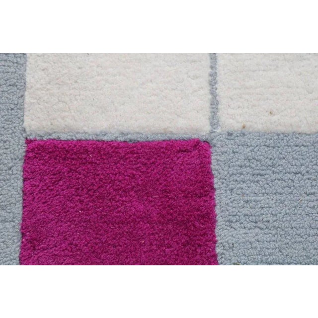 Gray Squares Rug by Rob Parry for Danish Rugs, 2000s For Sale - Image 8 of 10