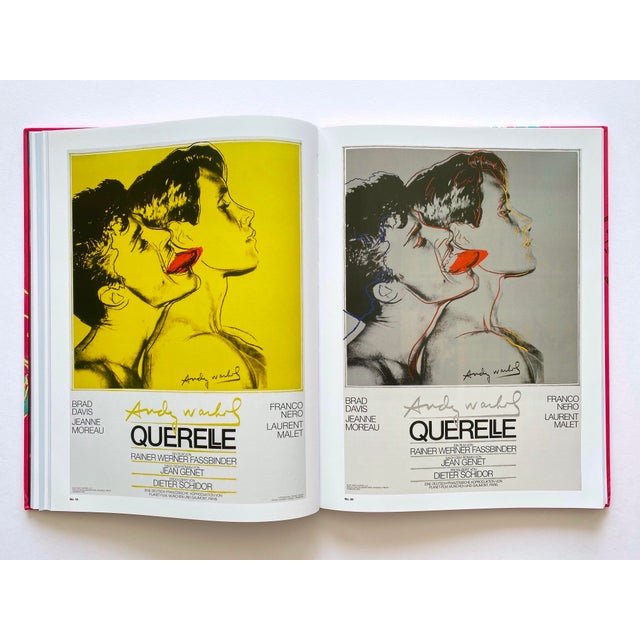 Paper " Andy Warhol : The Complete Commissioned Posters 1964-1987 " Catalogue Raisonne First Edition Large Hardcover Pop Art Book For Sale - Image 7 of 12