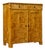 Antique Swedish Tiger Birch Buffet, 1870 For Sale
