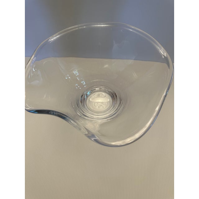 Simon Pearce Anemone Handkerchief Large Vase For Sale In New York - Image 6 of 11