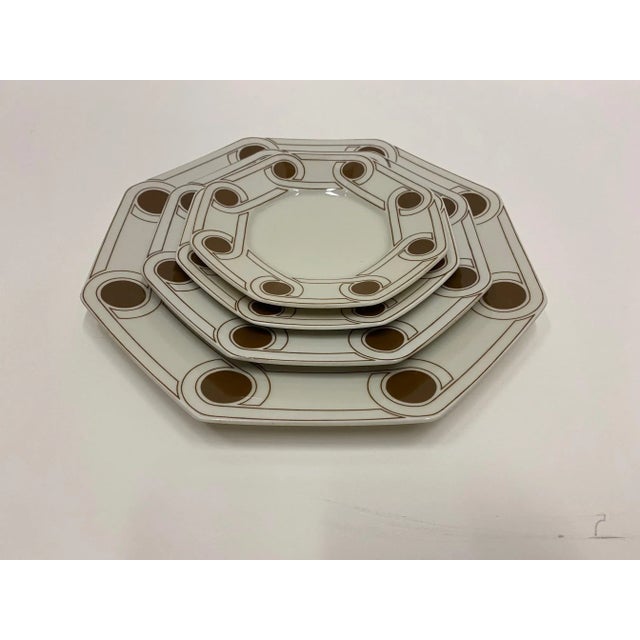 Le Continentale Fitz & Floyd Dinnerware - Set for 10 For Sale - Image 10 of 13