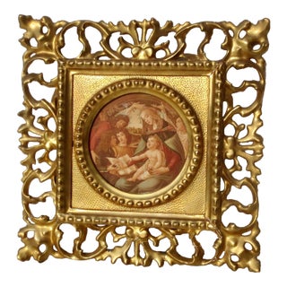 Italian Gilt Frame Early 20th Century For Sale