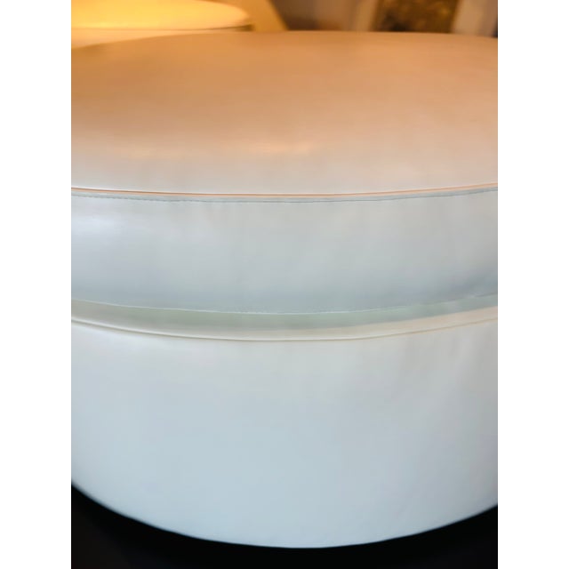 Modern Vintage Donghia Attributed Lake Hill Ottoman (Single or Set of Two) For Sale - Image 3 of 4