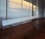 Mid-Century Modern Bertoia Bench by Knoll, White Painted Wood Slat Top, Chrome Base For Sale - Image 3 of 8
