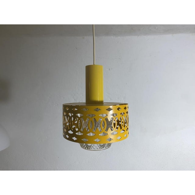 Mid-Century Modern Vintage Space Age Hanging Lamp, 1970s For Sale - Image 3 of 17