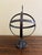 Late 20th Century Black Iron Armillary Globe Sculpture – Traditional Landscape & Garden Decor For Sale - Image 9 of 9