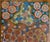Authentic Aboriginal Art Purchased in Adelaide, SA, Australia in 2012 "Seven Sister's" by Colleen Day 31" x 48 3/4"...