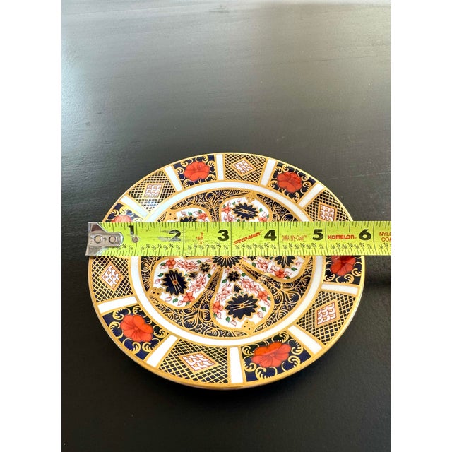 1968 Royal Crown Derby Old Imari Tea Trio ~ Pattern 1128 ~ XXXI - 3pcs For Sale - Image 9 of 12