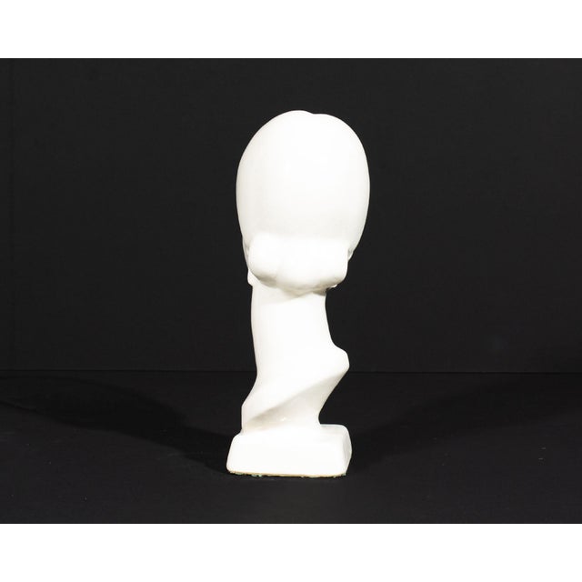 Amaco American Art Clay Company Art Deco Bust For Sale - Image 4 of 8