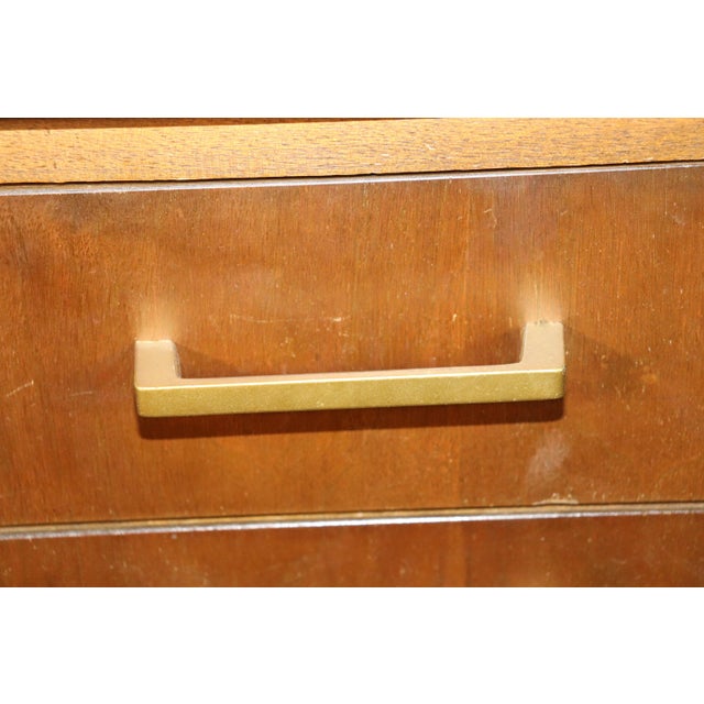 Mid 20th Century Mid-Century Walnut Desk For Sale - Image 12 of 12