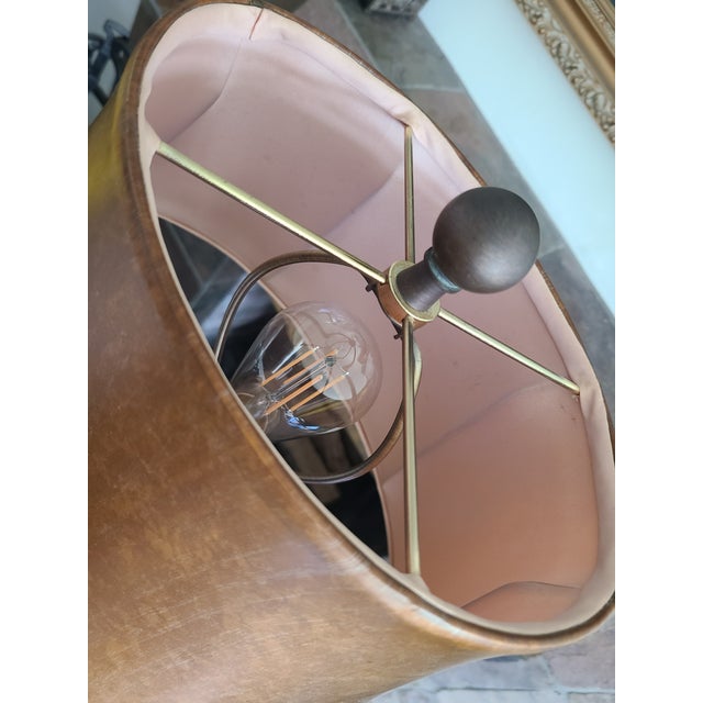 Vintage Bronze Table Lamp With Two Parrots For Sale - Image 9 of 17