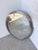 Oval Silver-Plated Metal Mirror, 1950s For Sale - Image 18 of 18