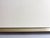 Brass and Glass Console Table With a Leather Top For Sale In New York - Image 6 of 9