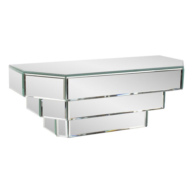 Mirrored Wall Shelf For Sale