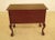 Chippendale Kindel Winterthur Collection Clawfoot Mahogany Philadelphia Lowboy For Sale - Image 9 of 10