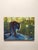 Exploring the Wild by Christopher Clark | Oil on wood panel Tiger walking in a forest setting For Sale