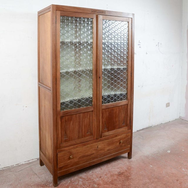 20th Century Wooden Display Cabinet For Sale - Image 12 of 18
