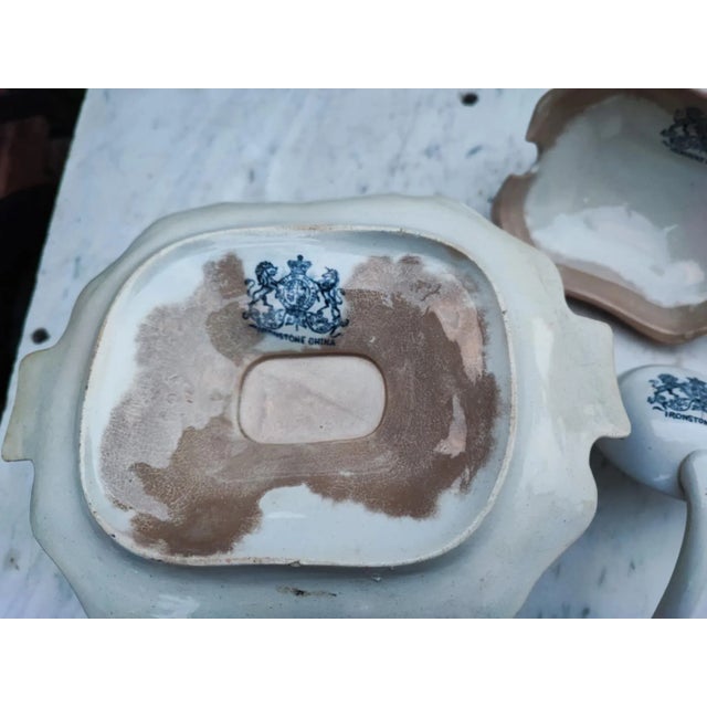 Porcelain Earthenware Sauceboat, China, 1890s, Set of 3 For Sale - Image 11 of 12