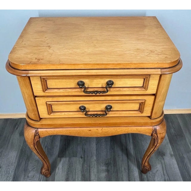 French Louis XVI Bedside Table For Sale - Image 12 of 12