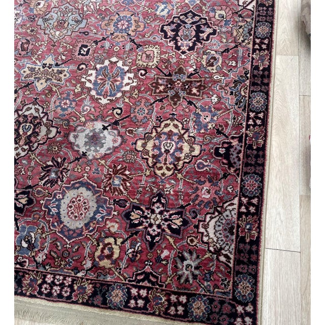 1960s Vintage Mid-Century Karastan Rug 4' X 5.7' (121.9cm X 173.7cm) 1960s For Sale - Image 5 of 8