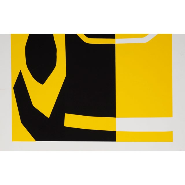 Woman Waving - 1991 Abstract Expressionist Lithograph on Paper by Sidney Budnick For Sale - Image 4 of 5