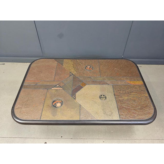 Coffee Table in the style of Paul Kingma, 1980s For Sale - Image 12 of 13