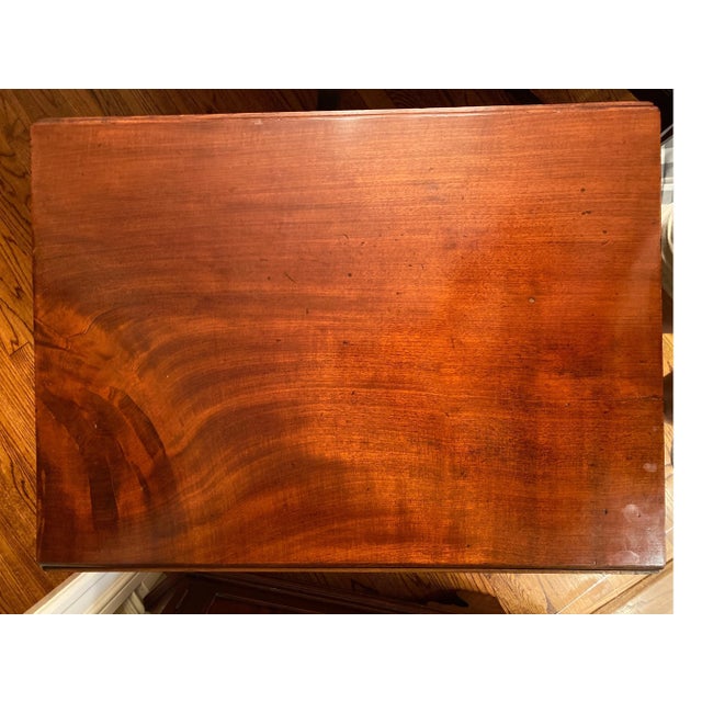 Late 18th Century George III Mahogany Drop-Leaf Side Table For Sale In New York - Image 6 of 7