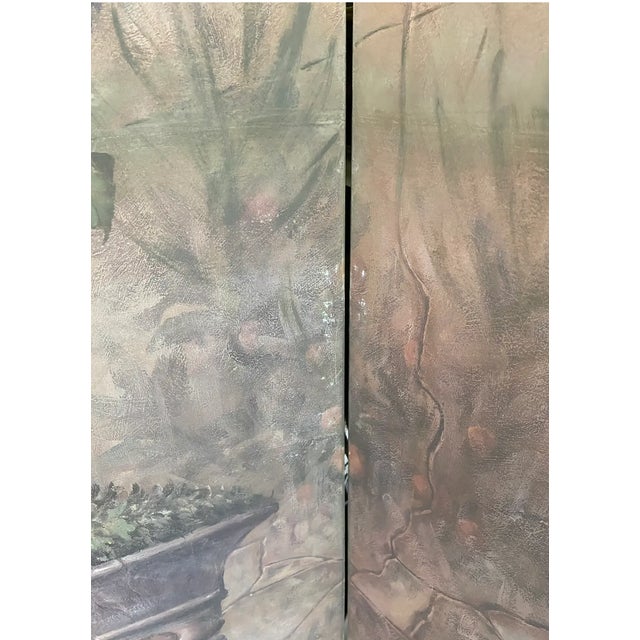 Maitland Smith Style Neoclassical Italian Style Room Divider Screen For Sale - Image 12 of 18