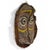 A beautiful and large example of Oceanic art, this delightful woven mask would have been used on the gable of a middle...