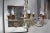 Metal 1950s Brass and Etched Glass Chandelier by Lightolier For Sale - Image 7 of 11