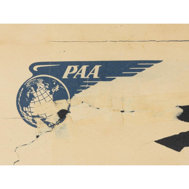 Paris, Pan Am Airways Travel Poster, 1949 For Sale - Image 15 of 17