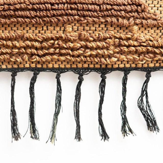 Spanish Hand Knotted Wool Tapestry, 1960s For Sale - Image 12 of 16