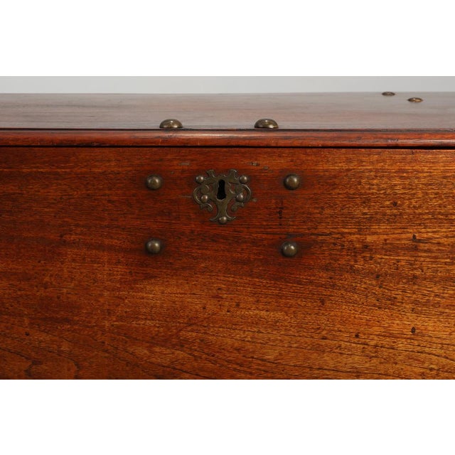 The Netherlands / 19th century / Blanket Chest / Teak / Vernacular Dutch / Antique A robust and evocative example of 19th-...