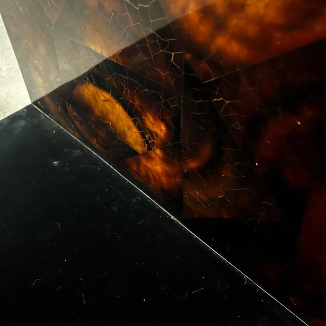 1960s Mid Century Modern Lacquered Table For Sale - Image 9 of 11