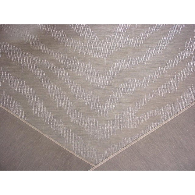 Scalamandre Bengali Tiger Stripe Silk Upholstery Fabric 19 3/4 Yards