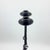 Hand Forged Iron Candelabra Pair (115cm) Antique Copper Expanded Open-Twist Stem For Sale - Image 4 of 7