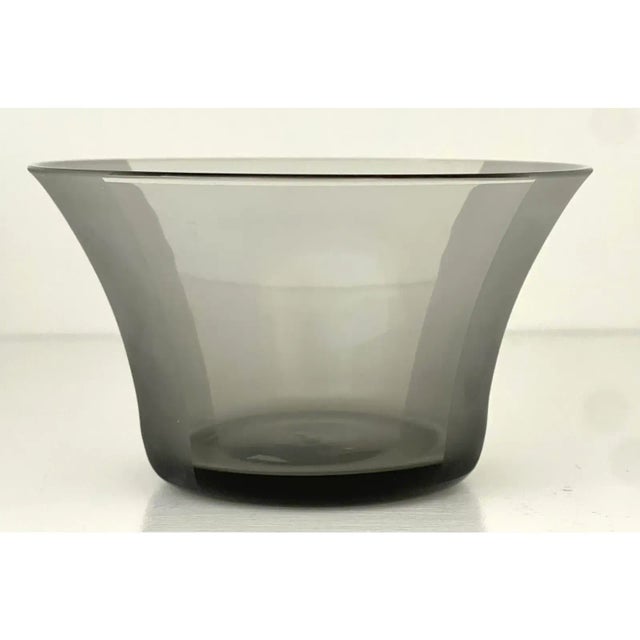 Vintage Hermes Smoked Crystal Candy/Nut Dishes For Sale In Miami - Image 6 of 12