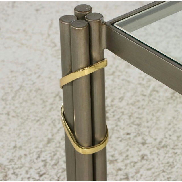 1990s Mid Century Modern Coffee Table For Sale In Columbus - Image 6 of 8