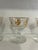 1950s Set of 5 Libbey Glass Golden Foliage Champagne Coupes or Dessert Glasses For Sale In Sacramento - Image 6 of 10