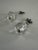 Glass Pair of Vintage Clear Glass Cabinet Knobs, 1930s–1940s For Sale - Image 7 of 10