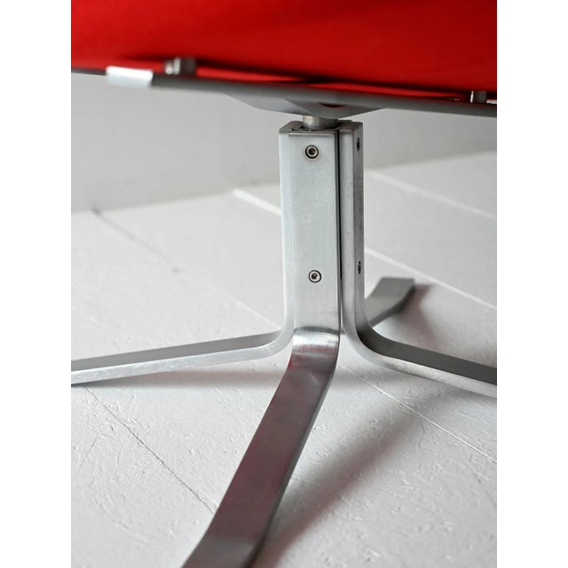 Red Corona Chair from Poul M. Volther, 1961 For Sale - Image 6 of 10